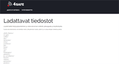 Desktop Screenshot of files.4safe.fi