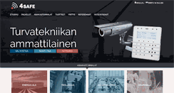 Desktop Screenshot of 4safe.fi